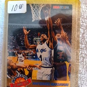 3 Anfernee Hardaway rookie cards Mint Condition, 10 of 10, plastic kept,